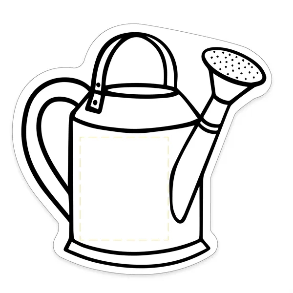 Watering Can Shaped NoteKeeper™ Magnet 35 mil - Watering Can Shaped NoteKeeper™ Magnet 35 mil - Image 3 of 4