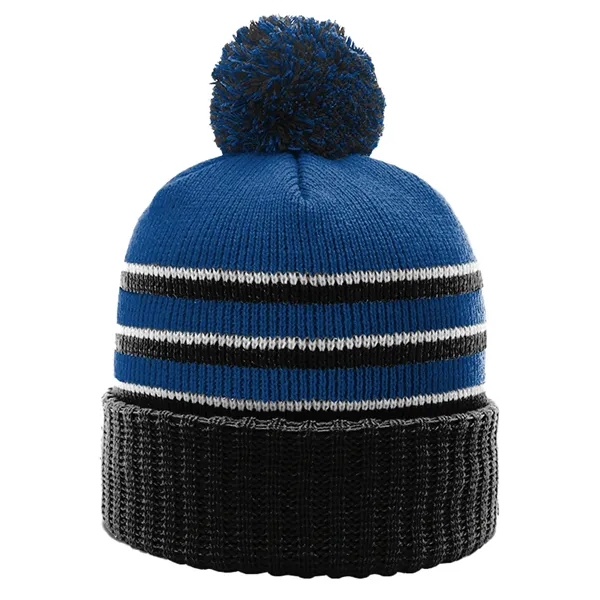 Richardson 134 Cuffed Beanies with Pom - Richardson 134 Cuffed Beanies with Pom - Image 13 of 13
