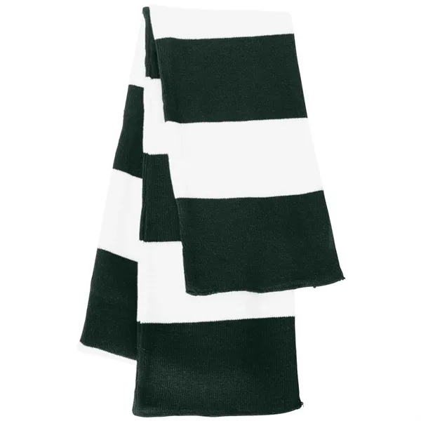 SPORTSMAN RUGBY-STRIPED KNIT SCARF - SPORTSMAN RUGBY-STRIPED KNIT SCARF - Image 3 of 41