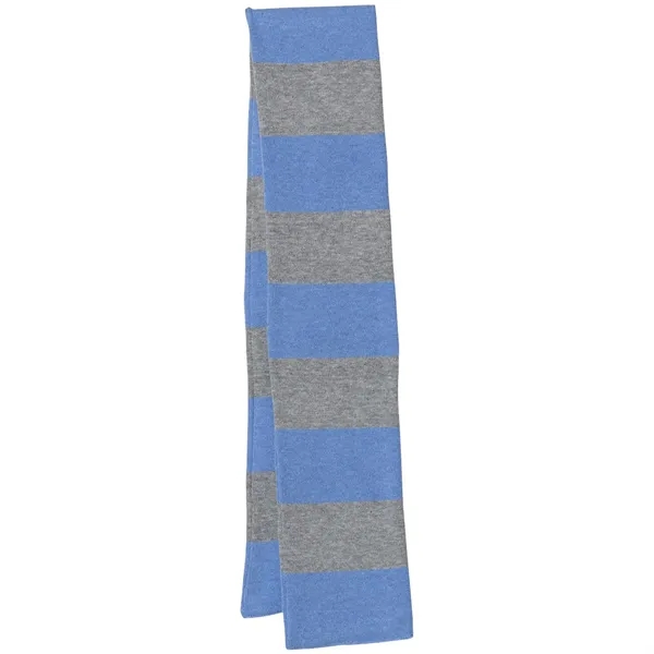 SPORTSMAN RUGBY-STRIPED KNIT SCARF - SPORTSMAN RUGBY-STRIPED KNIT SCARF - Image 7 of 41