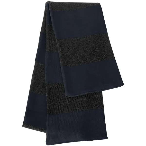 SPORTSMAN RUGBY-STRIPED KNIT SCARF - SPORTSMAN RUGBY-STRIPED KNIT SCARF - Image 10 of 41