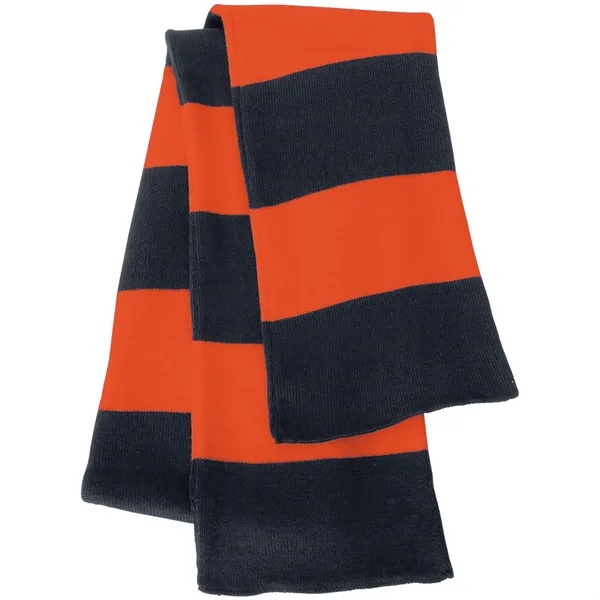 SPORTSMAN RUGBY-STRIPED KNIT SCARF - SPORTSMAN RUGBY-STRIPED KNIT SCARF - Image 12 of 41