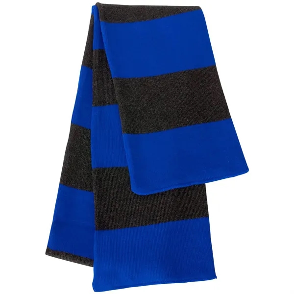 SPORTSMAN RUGBY-STRIPED KNIT SCARF - SPORTSMAN RUGBY-STRIPED KNIT SCARF - Image 20 of 41