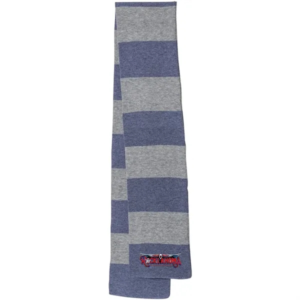 SPORTSMAN RUGBY-STRIPED KNIT SCARF - SPORTSMAN RUGBY-STRIPED KNIT SCARF - Image 30 of 41