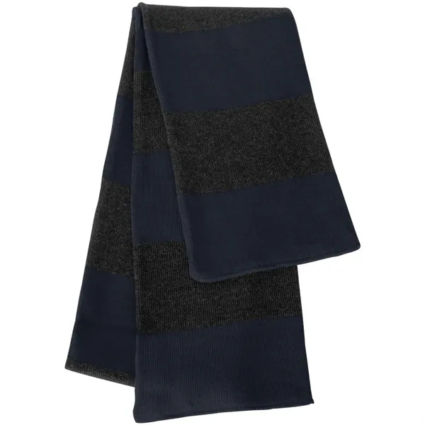 SPORTSMAN RUGBY-STRIPED KNIT SCARF - SPORTSMAN RUGBY-STRIPED KNIT SCARF - Image 33 of 41