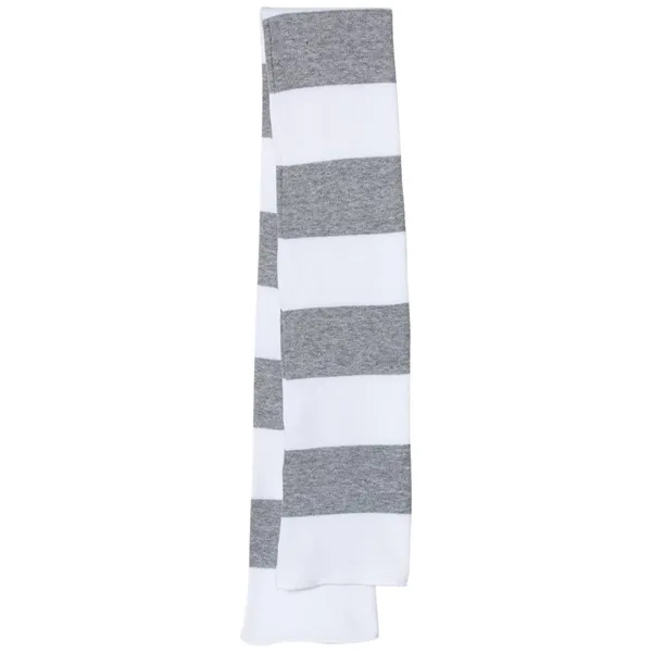 SPORTSMAN RUGBY-STRIPED KNIT SCARF - SPORTSMAN RUGBY-STRIPED KNIT SCARF - Image 39 of 41