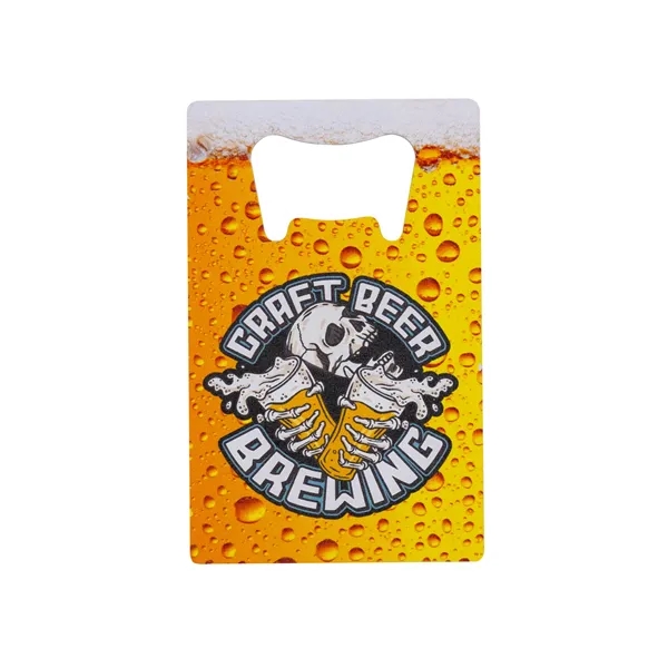 Stainless Steel Bottle Opener Card - Stainless Steel Bottle Opener Card - Image 2 of 8