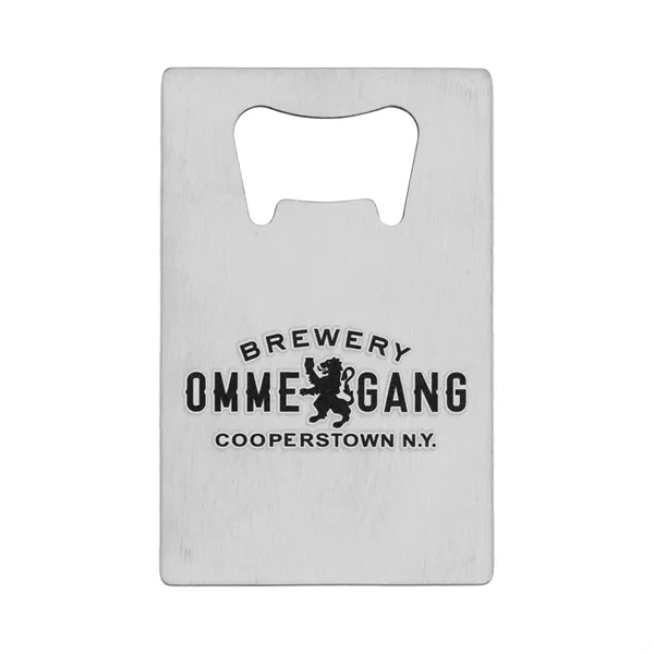Stainless Steel Bottle Opener Card - Stainless Steel Bottle Opener Card - Image 5 of 8