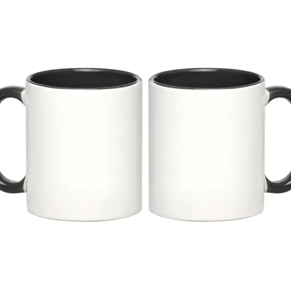 Two Tone Full Color Coffee Mug 11 oz. - Two Tone Full Color Coffee Mug 11 oz. - Image 1 of 5