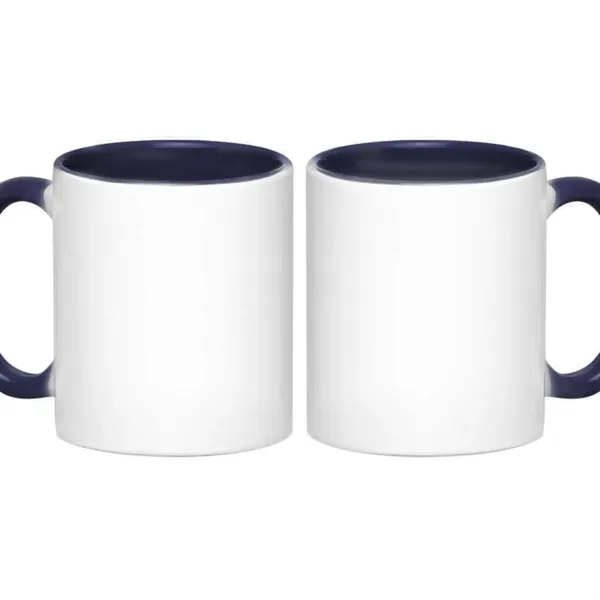 Two Tone Full Color Coffee Mug 11 oz. - Two Tone Full Color Coffee Mug 11 oz. - Image 2 of 5