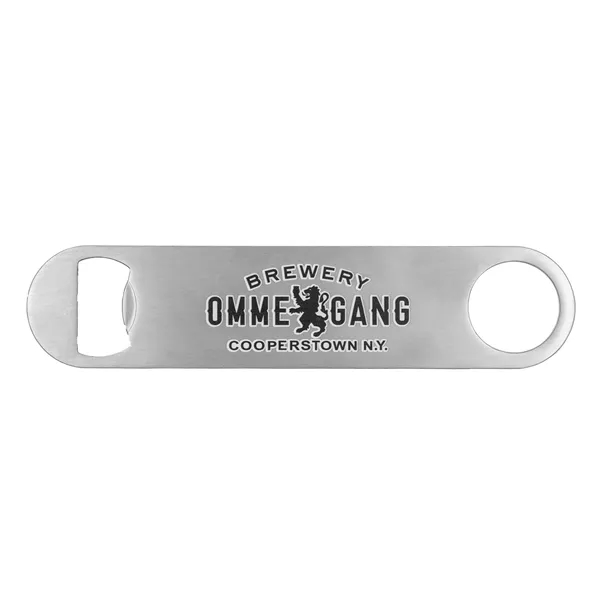 Stainless Steel Paddle Bottle Opener - Stainless Steel Paddle Bottle Opener - Image 7 of 11