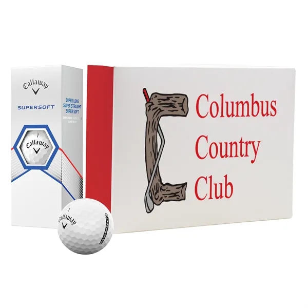 Callaway Super Soft Dozen With Custom Packaging - Callaway Super Soft Dozen With Custom Packaging - Image 0 of 1