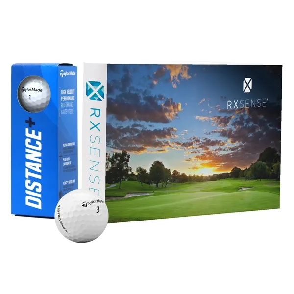 TaylorMade Distance+ Dozen With Custom Packaging - TaylorMade Distance+ Dozen With Custom Packaging - Image 0 of 1