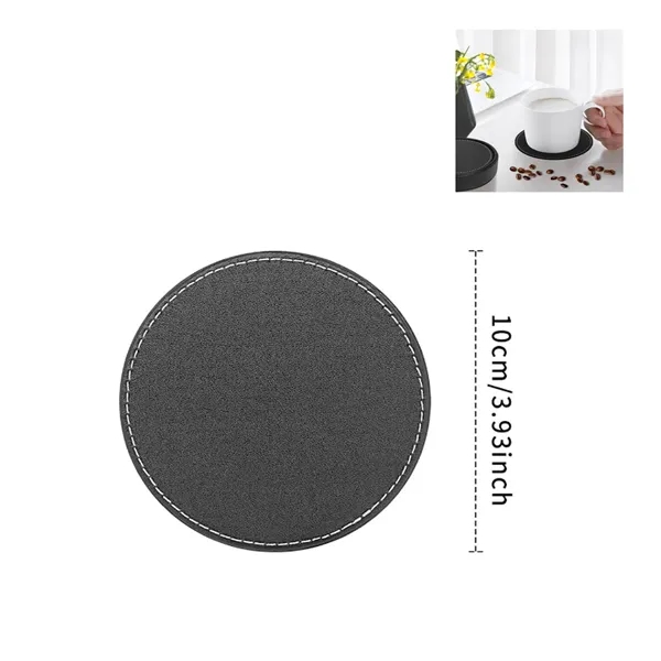 PU Leather Coaster - PU Leather Coaster - Image 1 of 1