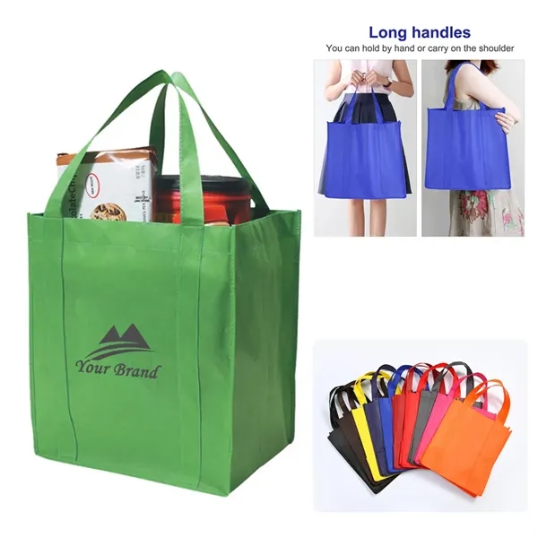 Non-Woven Shopper Tote Bag - Non-Woven Shopper Tote Bag - Image 2 of 2