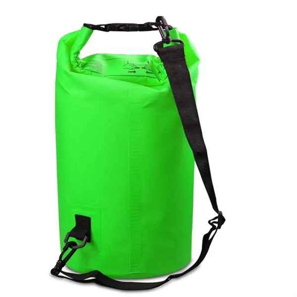20L Roll Top Waterproof Backpack Sack - 20L Roll Top Waterproof Backpack Sack - Image 7 of 10