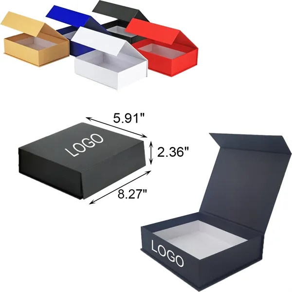 Exquisite Premium Magnetic Cardboard Gift Box - Exquisite Premium Magnetic Cardboard Gift Box - Image 1 of 1