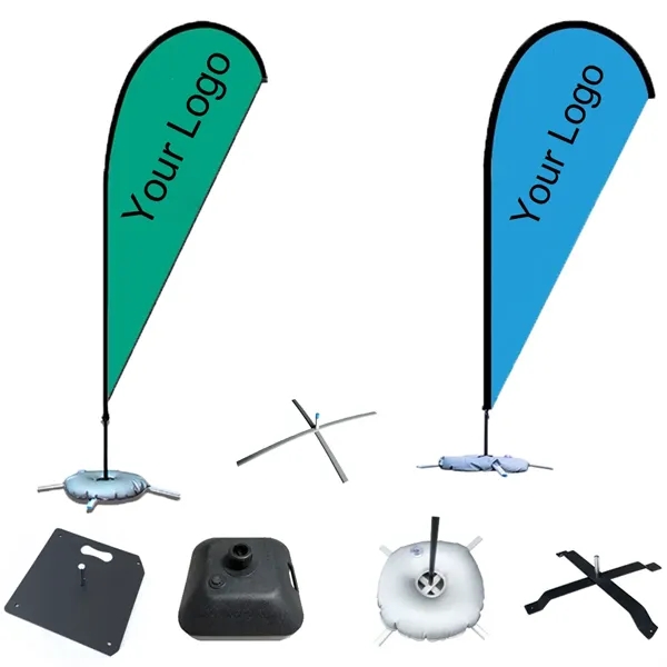 9FT Custom Adversting Beach Flags - 9FT Custom Adversting Beach Flags - Image 0 of 1