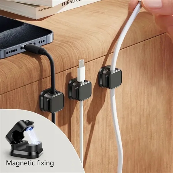Multipurpose Cord Keeper Magnetic Cable Management Holder - Multipurpose Cord Keeper Magnetic Cable Management Holder - Image 2 of 4