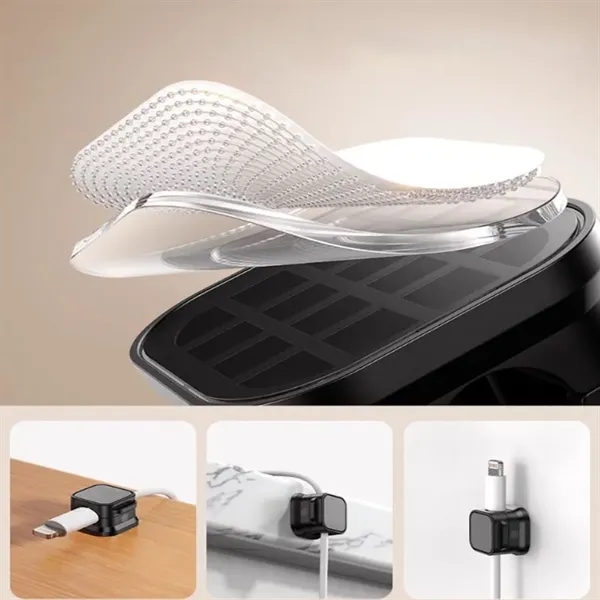 Multipurpose Cord Keeper Magnetic Cable Management Holder - Multipurpose Cord Keeper Magnetic Cable Management Holder - Image 3 of 4