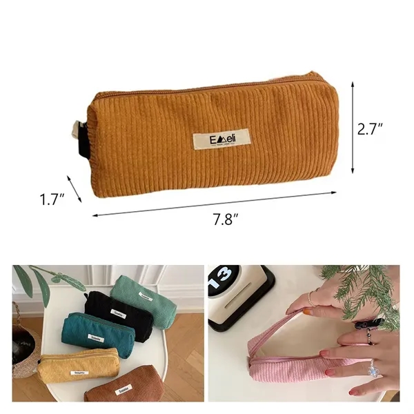 Custom Corduroy Pen Case - Custom Corduroy Pen Case - Image 1 of 1