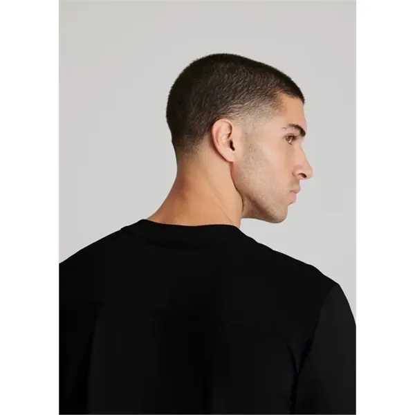 Skechers Slip-ins Men's Single Pocket Curved Neck Scrub Top - Skechers Slip-ins Men's Single Pocket Curved Neck Scrub Top - Image 4 of 6