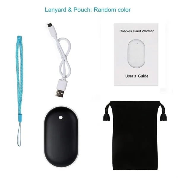 2-in-1 5200mah Electric Portable Hand Warmer & Power Bank - 2-in-1 5200mah Electric Portable Hand Warmer & Power Bank - Image 5 of 6