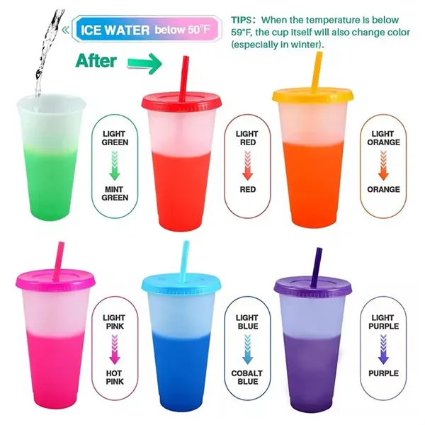 Plastic color changing cup - Plastic color changing cup - Image 1 of 12