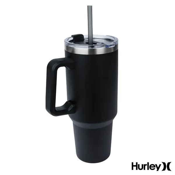 Hurley® Oasis 40 oz. Vacuum Insulated Travel Mug - Hurley® Oasis 40 oz. Vacuum Insulated Travel Mug - Image 4 of 21