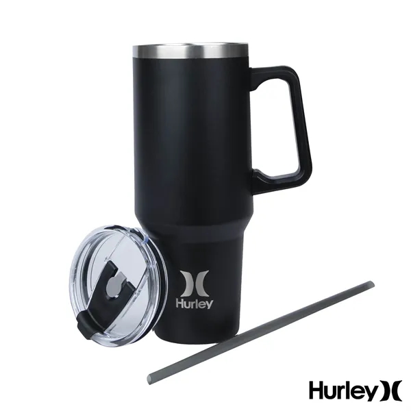 Hurley® Oasis 40 oz. Vacuum Insulated Travel Mug - Hurley® Oasis 40 oz. Vacuum Insulated Travel Mug - Image 6 of 21