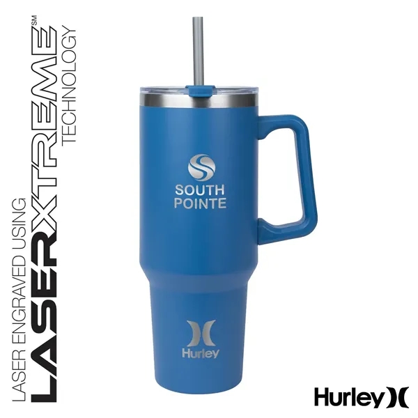 Hurley® Oasis 40 oz. Vacuum Insulated Travel Mug - Hurley® Oasis 40 oz. Vacuum Insulated Travel Mug - Image 9 of 21