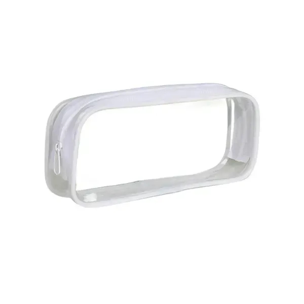 Transparent Zipper Pencil Bag - Transparent Zipper Pencil Bag - Image 3 of 3