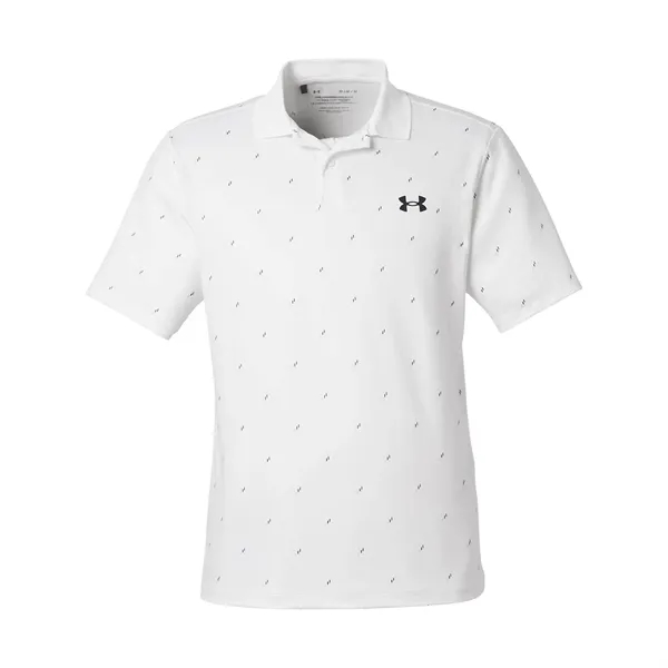 Under Armour Men's 3.0 Printed Performance Polo - Under Armour Men's 3.0 Printed Performance Polo - Image 9 of 9