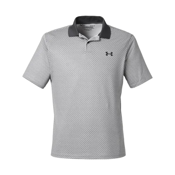 Under Armour Men's 3.0 Printed Performance Polo - Under Armour Men's 3.0 Printed Performance Polo - Image 8 of 9