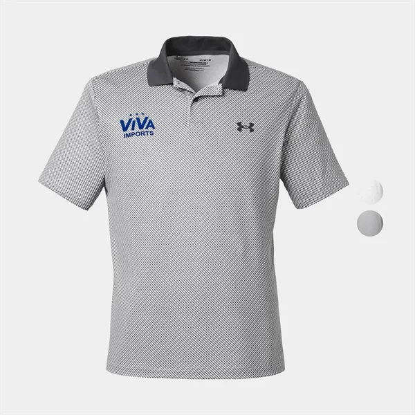 Under Armour Men's 3.0 Printed Performance Polo - Under Armour Men's 3.0 Printed Performance Polo - Image 0 of 9