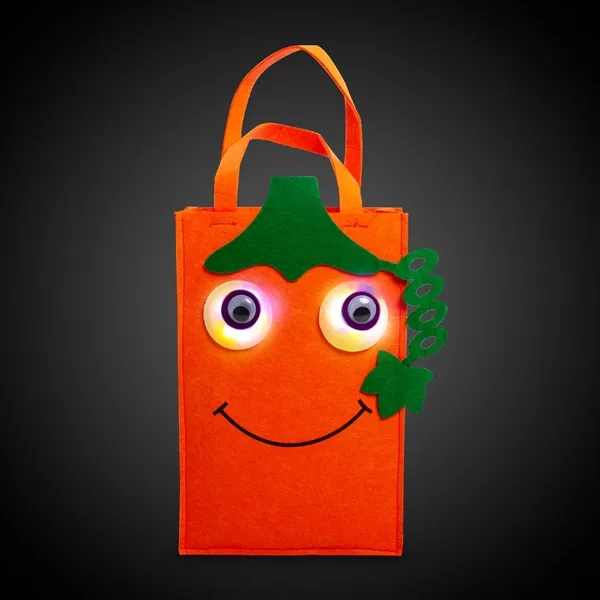 Pumpkin Light Up Trick or Treat Bag - Pumpkin Light Up Trick or Treat Bag - Image 4 of 4