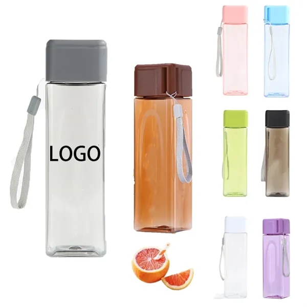 Square Plastic Water Cup - Square Plastic Water Cup - Image 0 of 1