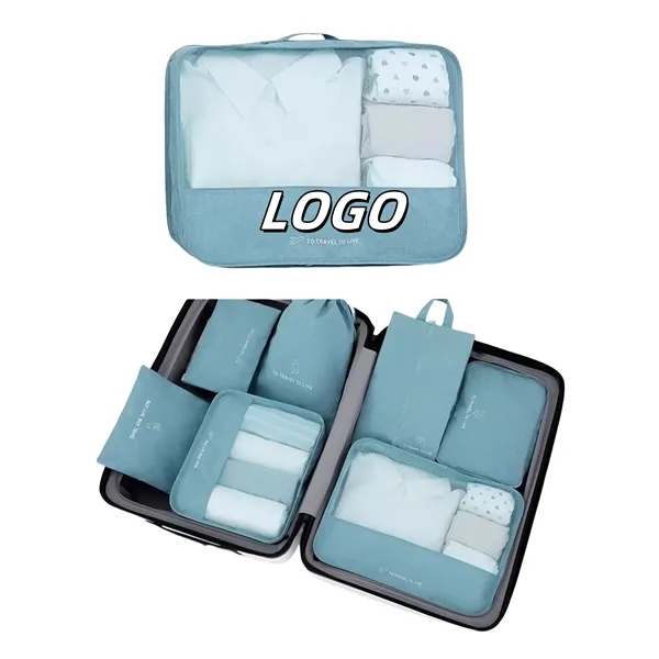 7 pcs Travel Storage Bag Set - 7 pcs Travel Storage Bag Set - Image 5 of 6