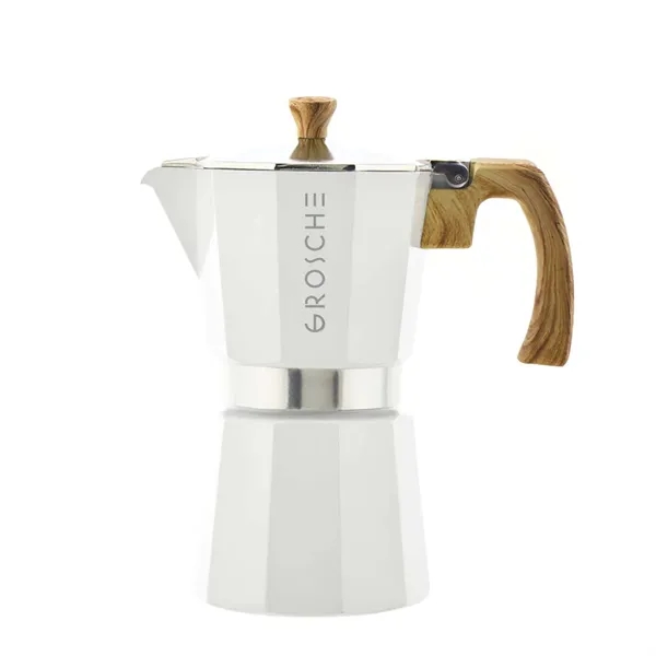 GROSCHE® 6 Cup Stovetop Moka Pot Espresso Coffee Maker - GROSCHE® 6 Cup Stovetop Moka Pot Espresso Coffee Maker - Image 4 of 8