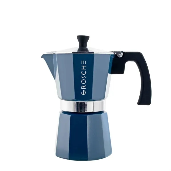 GROSCHE® 6 Cup Stovetop Moka Pot Espresso Coffee Maker - GROSCHE® 6 Cup Stovetop Moka Pot Espresso Coffee Maker - Image 3 of 8