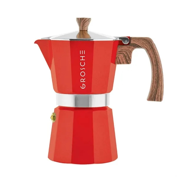 GROSCHE® 9 Cup Stovetop Moka Pot Espresso Coffee Maker - GROSCHE® 9 Cup Stovetop Moka Pot Espresso Coffee Maker - Image 6 of 8