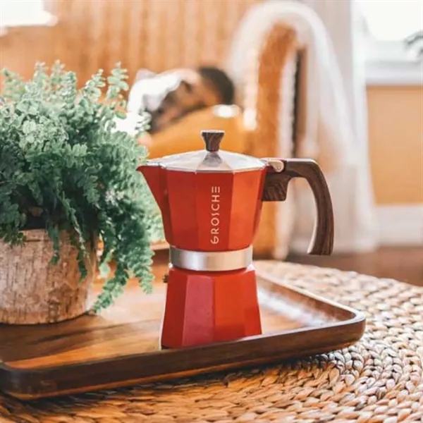 GROSCHE® 9 Cup Stovetop Moka Pot Espresso Coffee Maker - GROSCHE® 9 Cup Stovetop Moka Pot Espresso Coffee Maker - Image 7 of 8