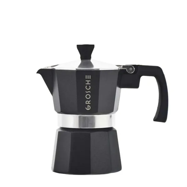GROSCHE® 3 Cup Stovetop Moka Pot Espresso Coffee Maker - GROSCHE® 3 Cup Stovetop Moka Pot Espresso Coffee Maker - Image 1 of 11