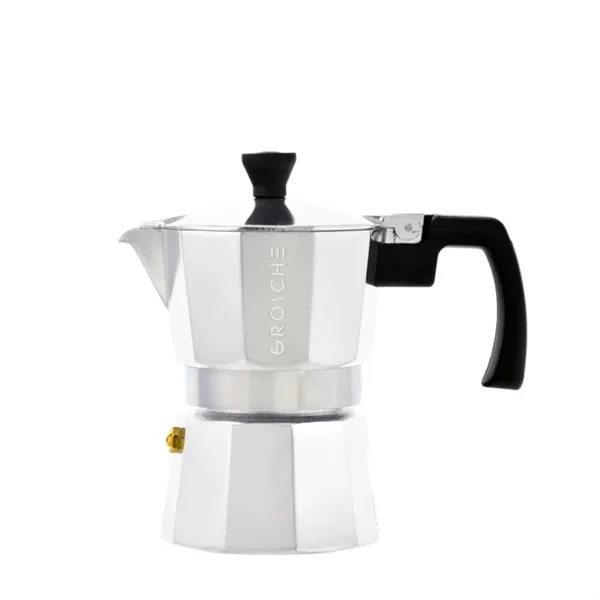 GROSCHE® 3 Cup Stovetop Moka Pot Espresso Coffee Maker - GROSCHE® 3 Cup Stovetop Moka Pot Espresso Coffee Maker - Image 11 of 11