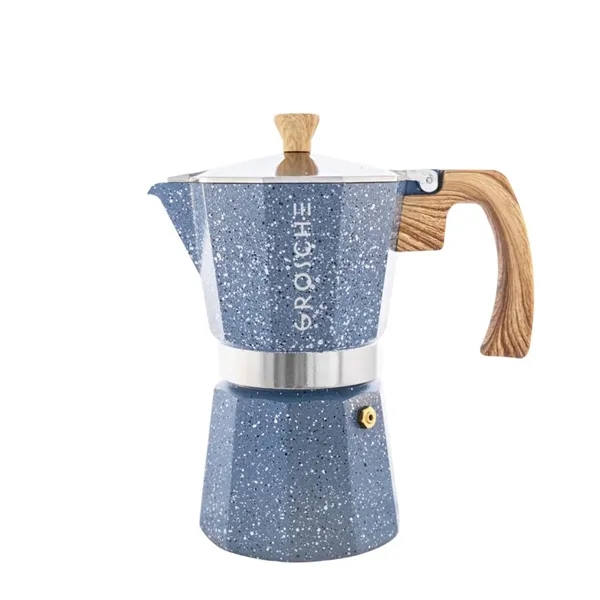 GROSCHE® Stone 6 Cup Stovetop Moka Pot Espresso Coffee Maker - GROSCHE® Stone 6 Cup Stovetop Moka Pot Espresso Coffee Maker - Image 5 of 11