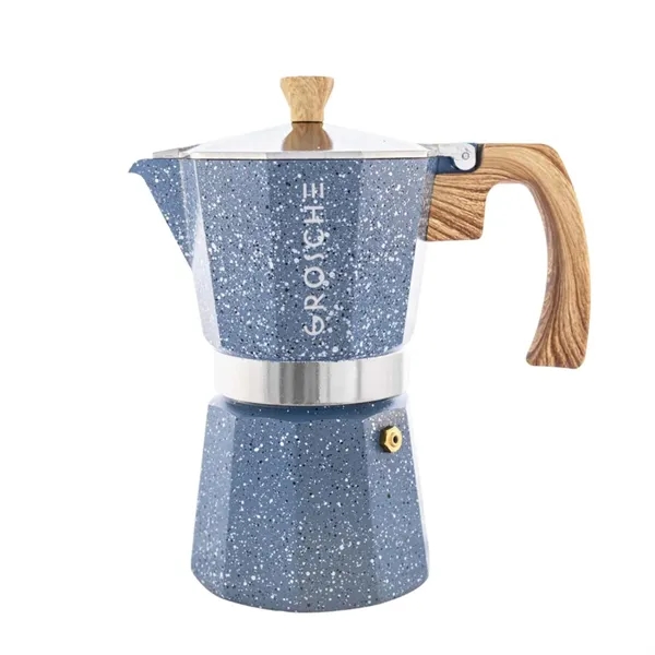 GROSCHE® Stone 9 Cup Stovetop Moka Pot Espresso Coffee Maker - GROSCHE® Stone 9 Cup Stovetop Moka Pot Espresso Coffee Maker - Image 6 of 7