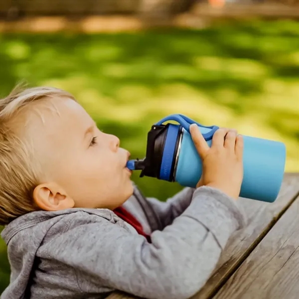 12 oz. GROSCHE® Kids Insulated Water Bottle With Straw