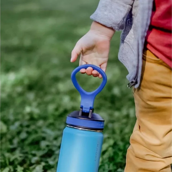 12 oz. GROSCHE® Kids Insulated Water Bottle With Straw
