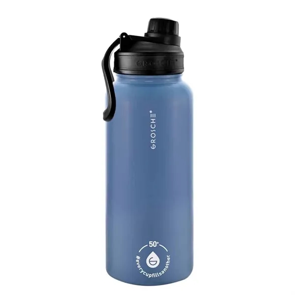 32 oz. GROSCHE® CHICAGO Insulated Water Bottle with Chug Lid - 32 oz. GROSCHE® CHICAGO Insulated Water Bottle with Chug Lid - Image 1 of 7