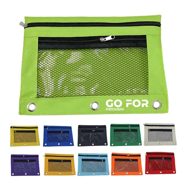 Oxford 3 Ring Binder Pencil Pouch - Oxford 3 Ring Binder Pencil Pouch - Image 0 of 4